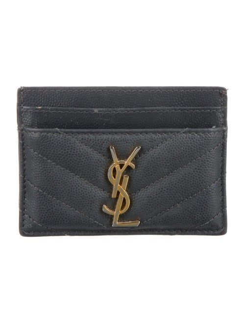Saint Laurent 2019 Leather Card Holder