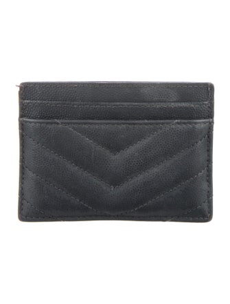 Saint Laurent 2019 Leather Card Holder