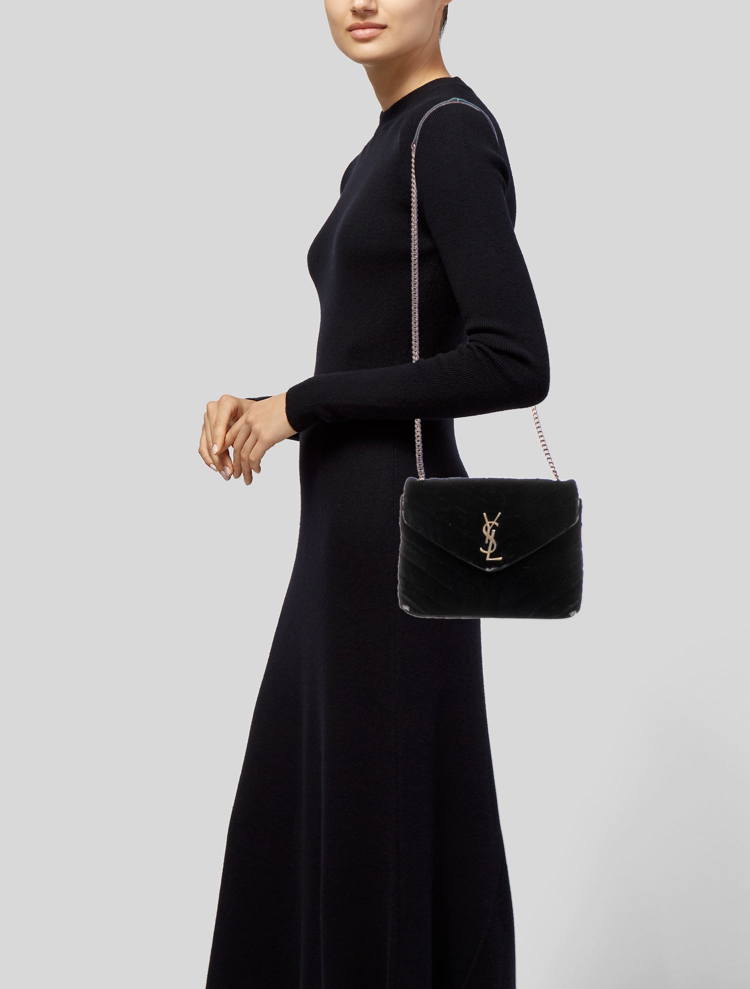 Saint Laurent Quilted LouLou