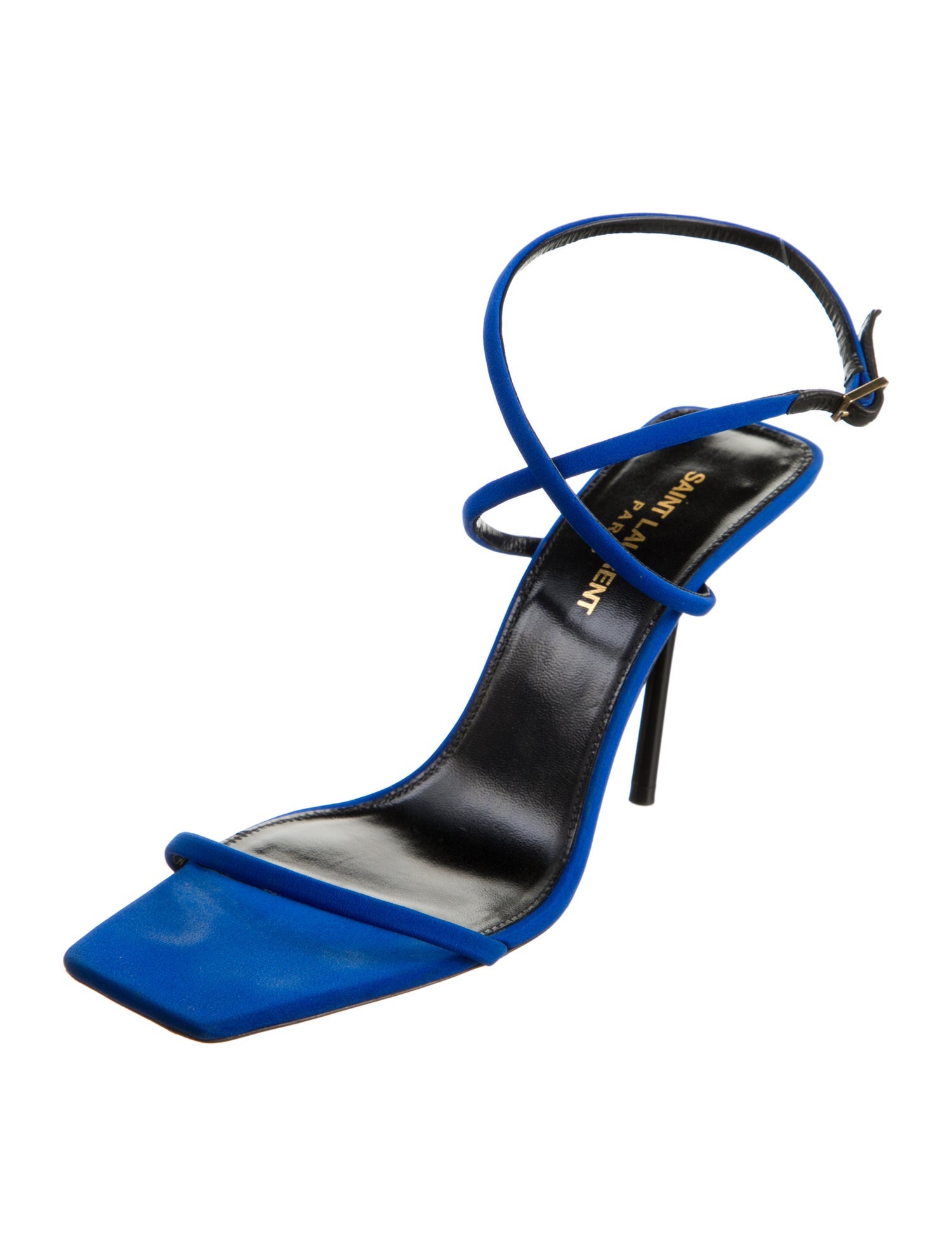 Saint Laurent Satin Sandals