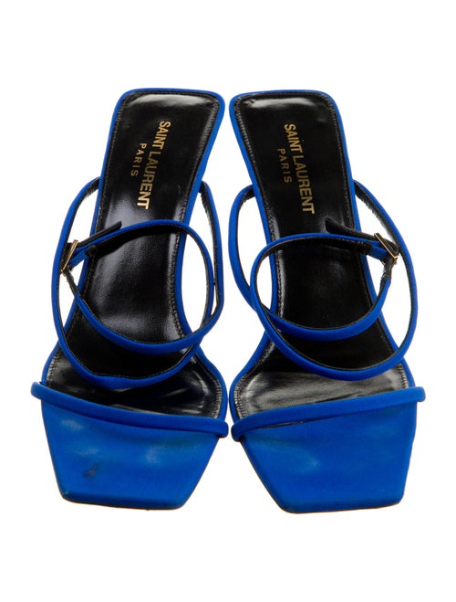 Saint Laurent Satin Sandals