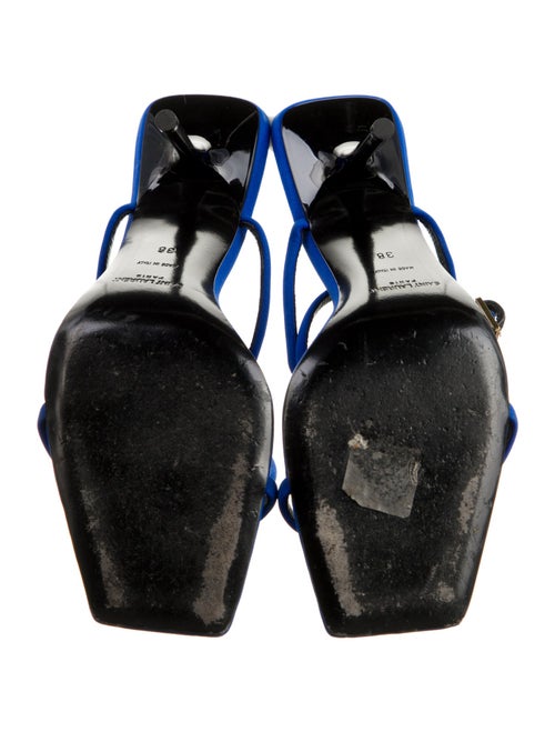 Saint Laurent Satin Sandals