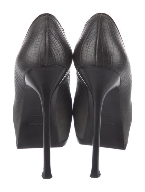Saint Laurent Embossed Leather Pumps