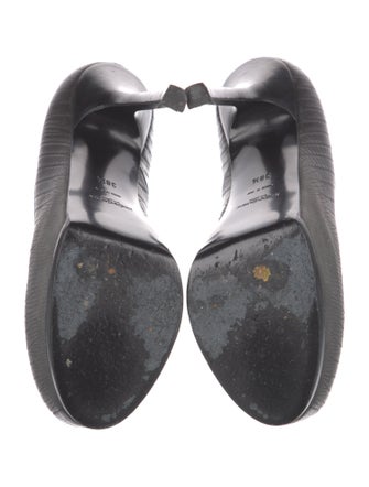 Saint Laurent Embossed Leather Pumps