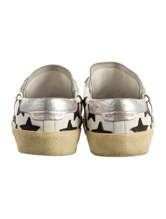 Saint Laurent Leather Printed Sneakers