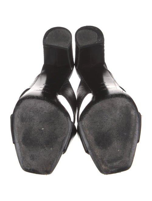 Saint Laurent Leather Slides