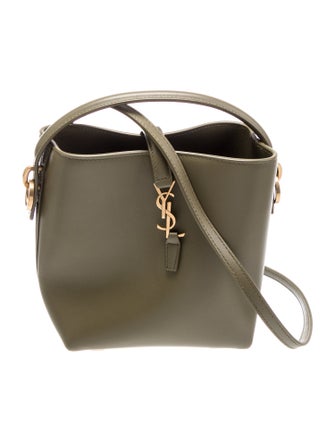 Saint Laurent Leather Bucket Bag