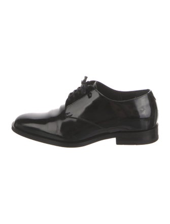 Saint Laurent Patent Leather Derby Shoes