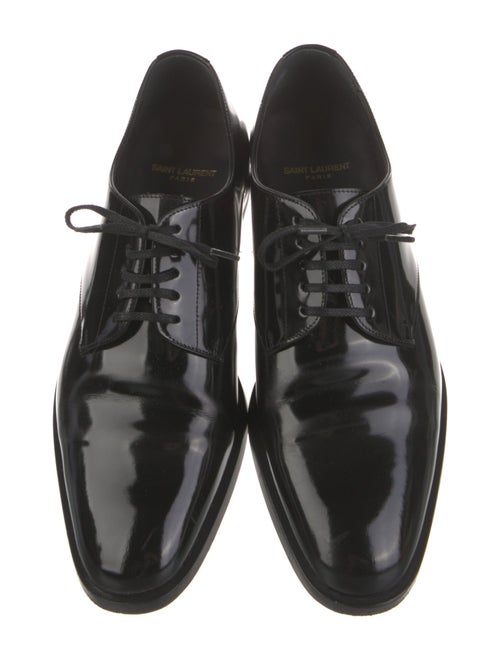 Saint Laurent Patent Leather Derby Shoes