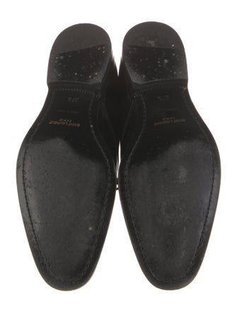 Saint Laurent Patent Leather Derby Shoes