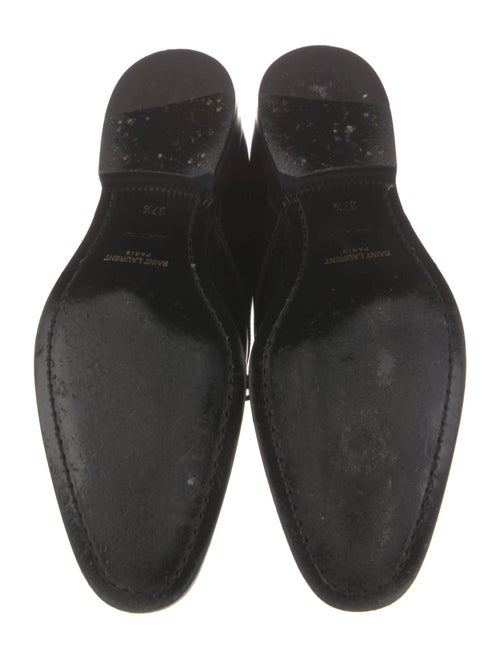 Saint Laurent Patent Leather Derby Shoes