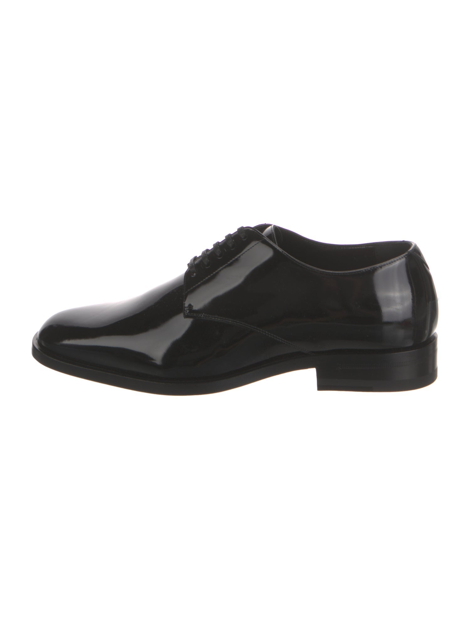 Saint Laurent Patent Leather Derby Shoes