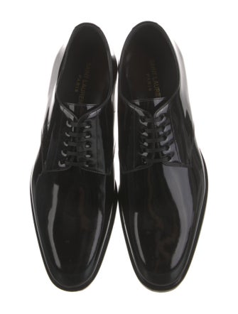 Saint Laurent Patent Leather Derby Shoes