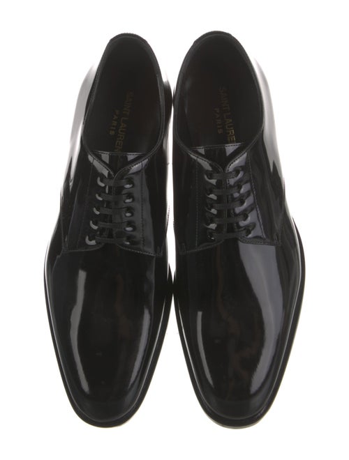 Saint Laurent Patent Leather Derby Shoes