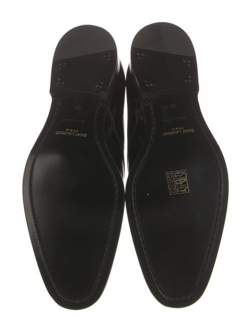 Saint Laurent Patent Leather Derby Shoes