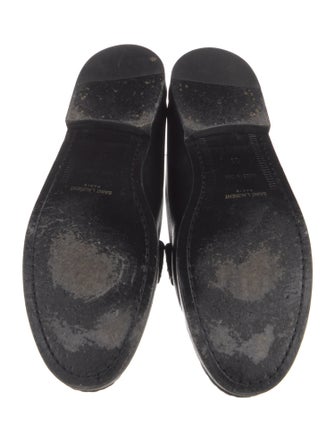 Saint Laurent Leather Loafers