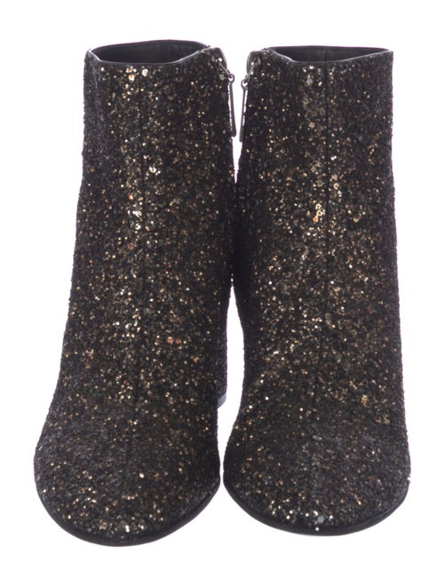 Saint Laurent Glitter Glitter Accents Sock Boots