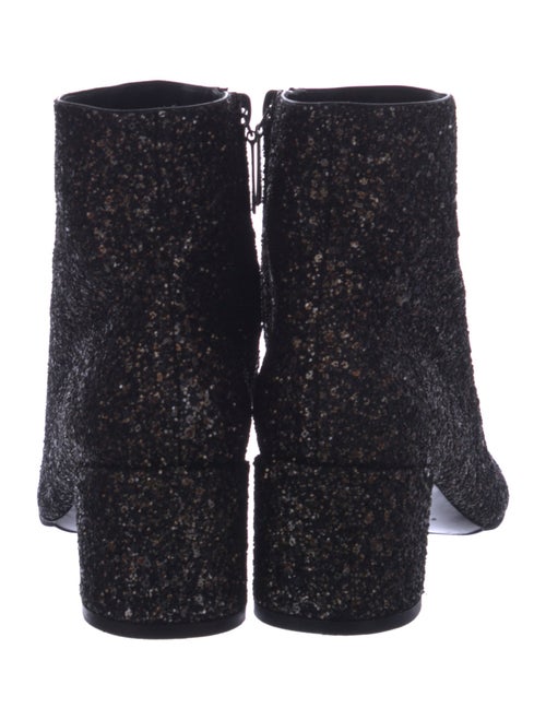Saint Laurent Glitter Glitter Accents Sock Boots