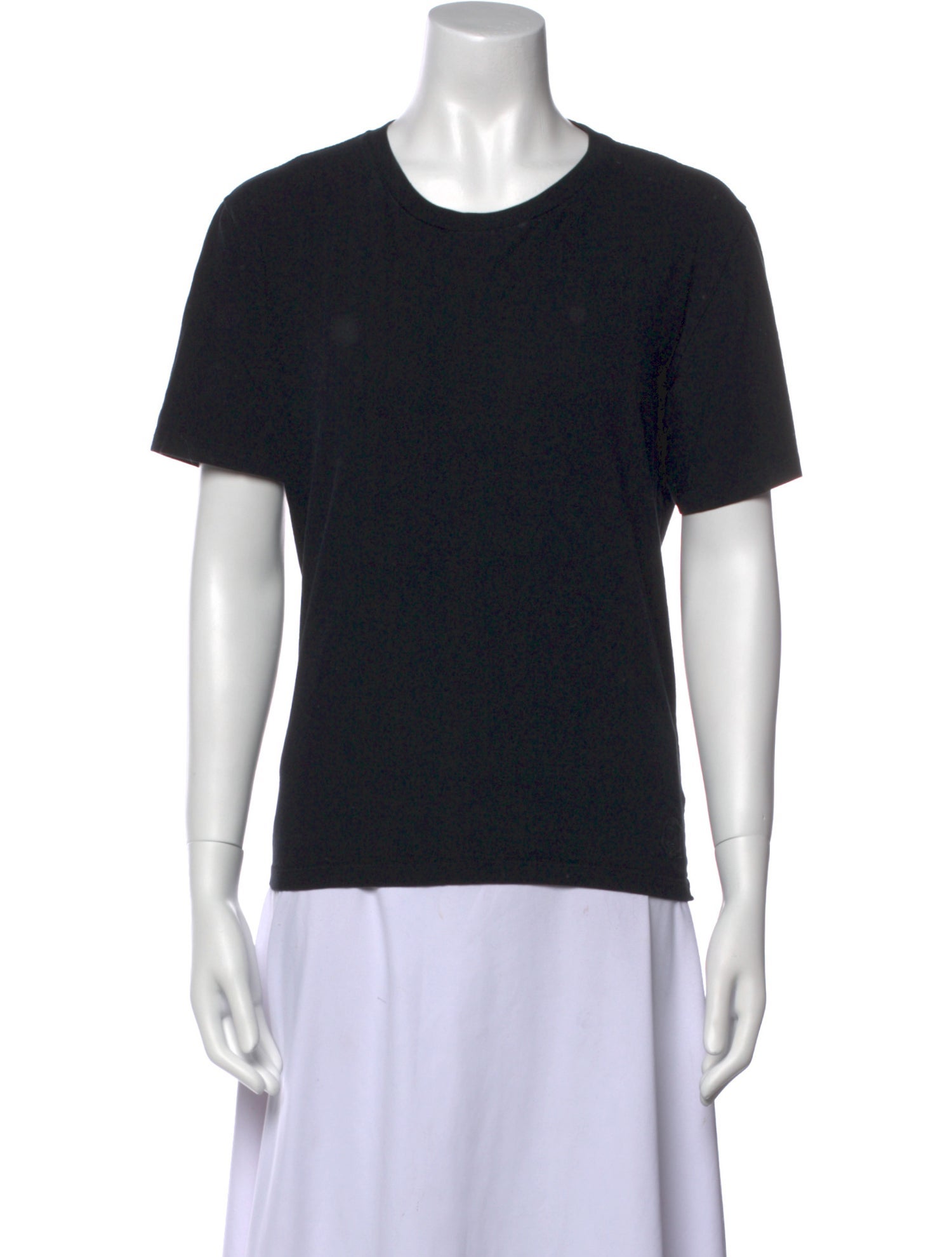Saint Laurent Crew Neck Short Sleeve T-Shirt