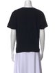 Saint Laurent Crew Neck Short Sleeve T-Shirt