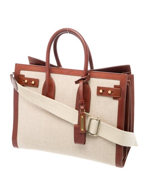 Saint Laurent Canvas Sac De Jour Small