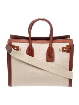 Saint Laurent Canvas Sac De Jour Small