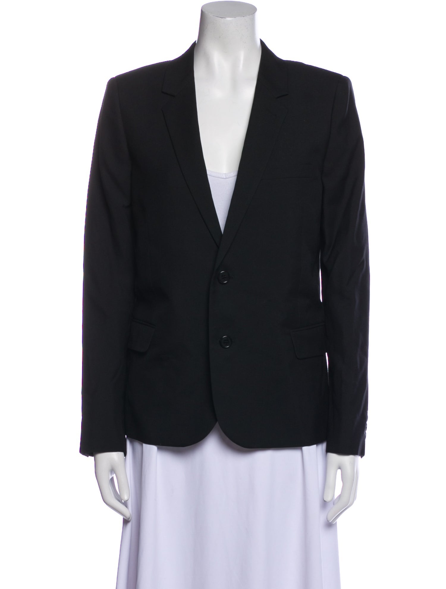 Saint Laurent Virgin Wool Blazer