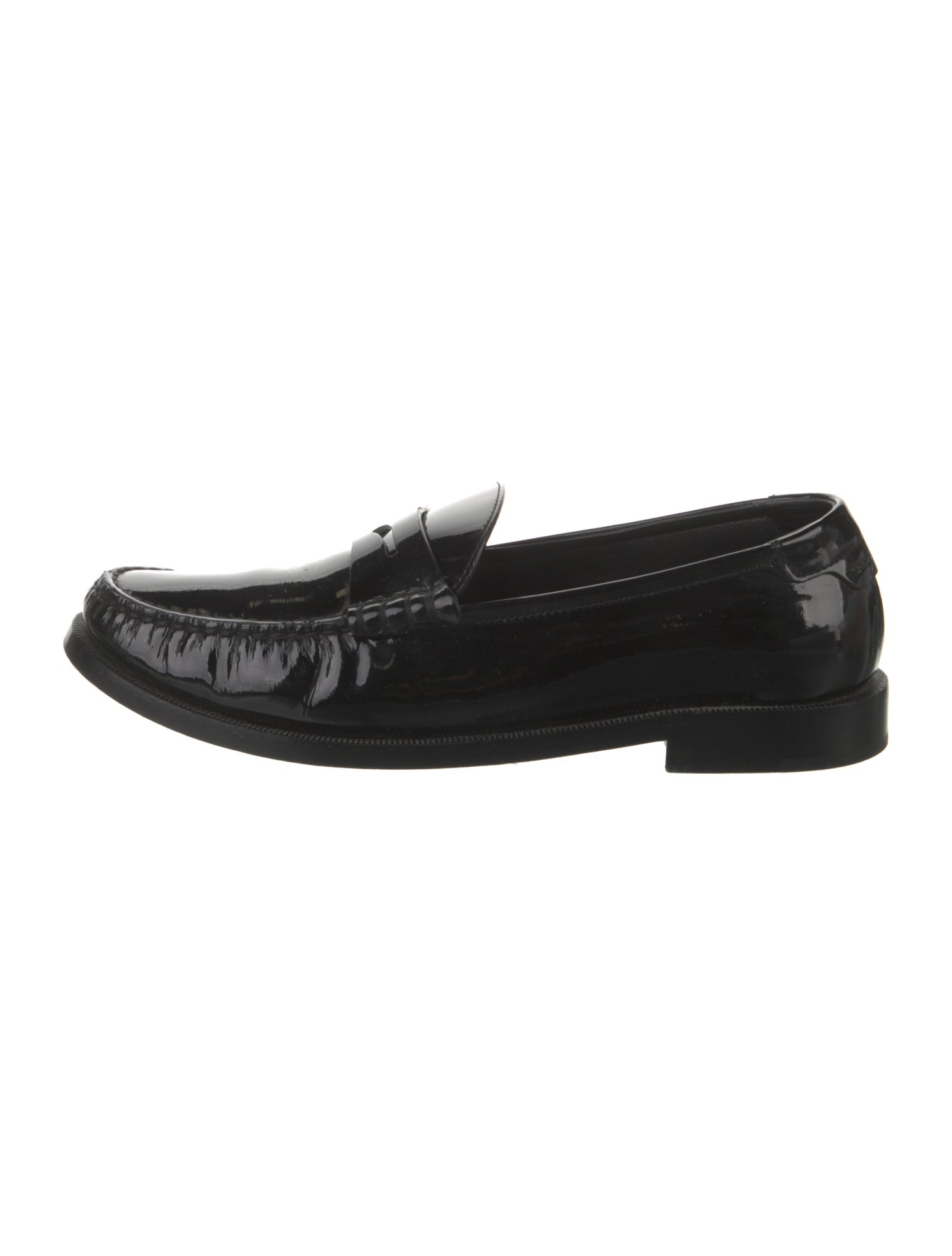 Saint Laurent Patent Leather Loafers