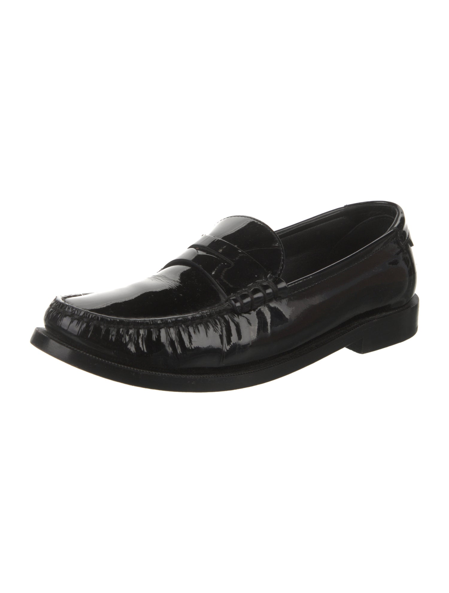 Saint Laurent Patent Leather Loafers