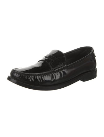 Saint Laurent Patent Leather Loafers