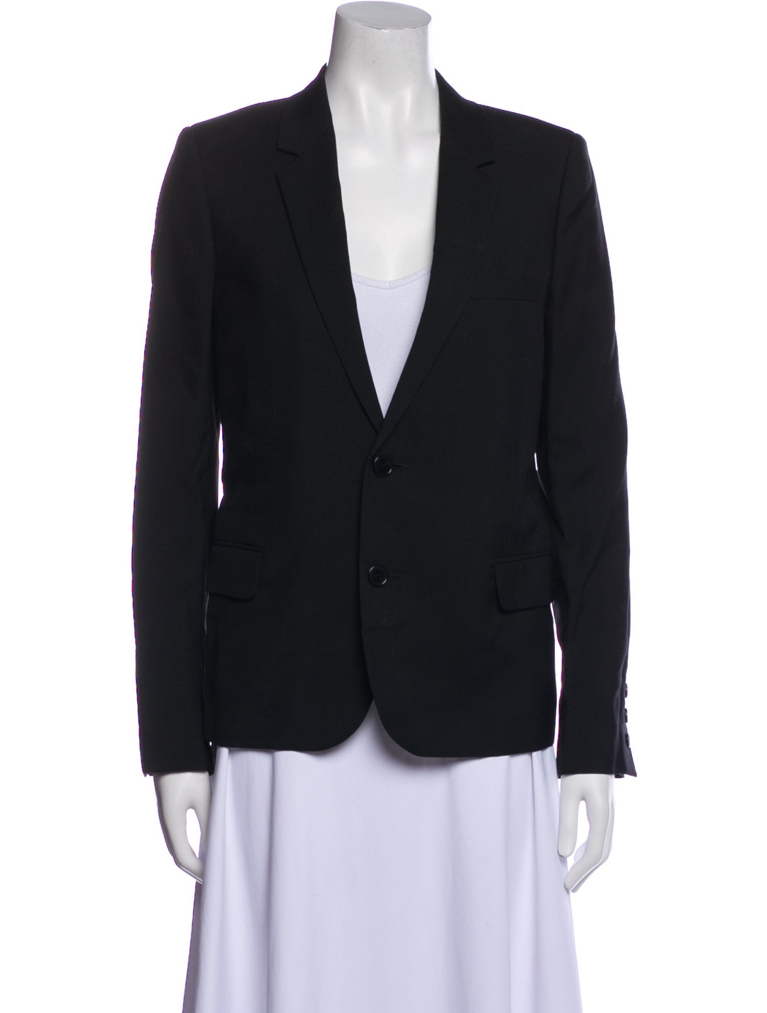 Saint Laurent Virgin Wool Blazer