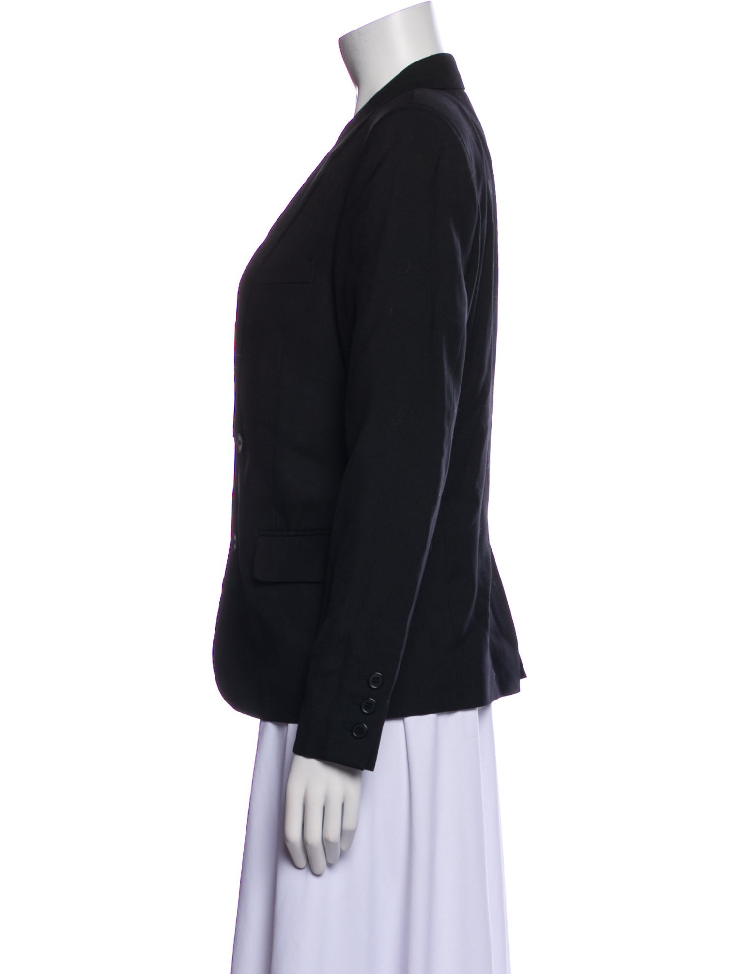 Saint Laurent Virgin Wool Blazer