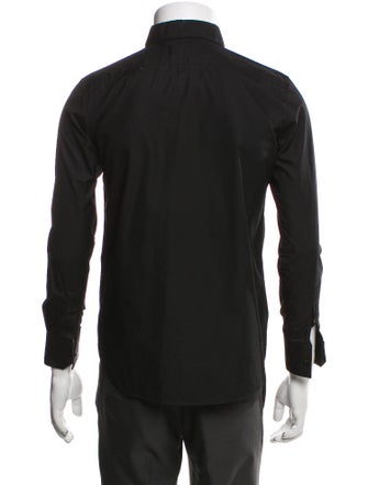 Saint Laurent Long Sleeve Button-Up Top