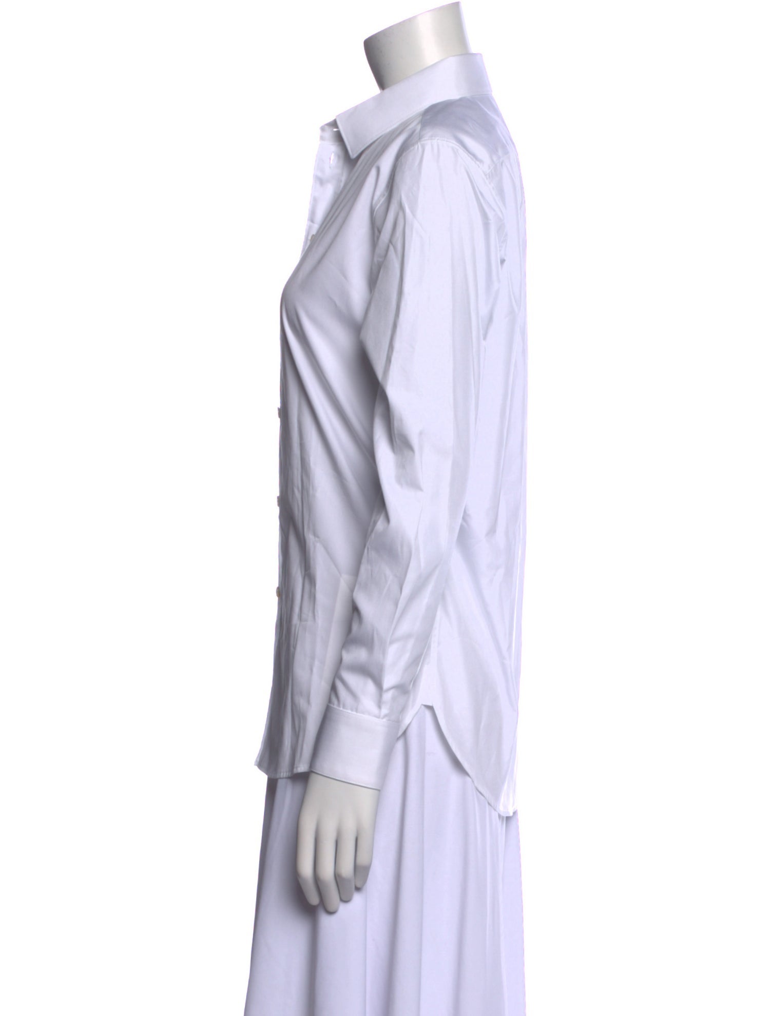 Saint Laurent 2019 Long Sleeve Button-Up Top w/ Tags