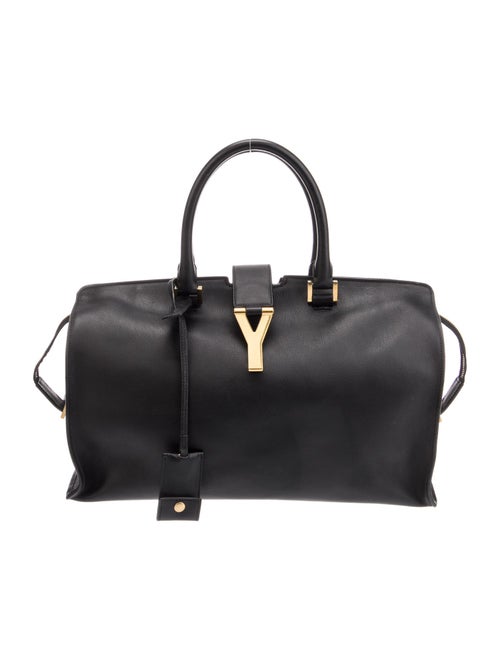 Saint Laurent Leather Y Cabas Large