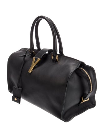 Saint Laurent Leather Y Cabas Large