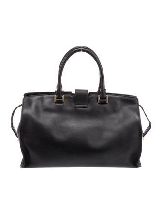 Saint Laurent Leather Y Cabas Large