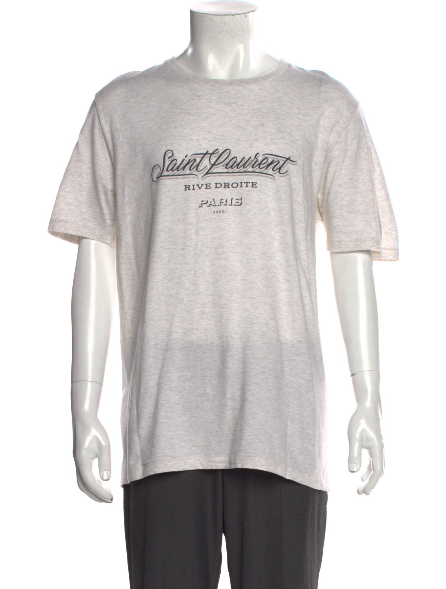 Saint Laurent 2019 Rive Droite 'Paris' T-Shirt