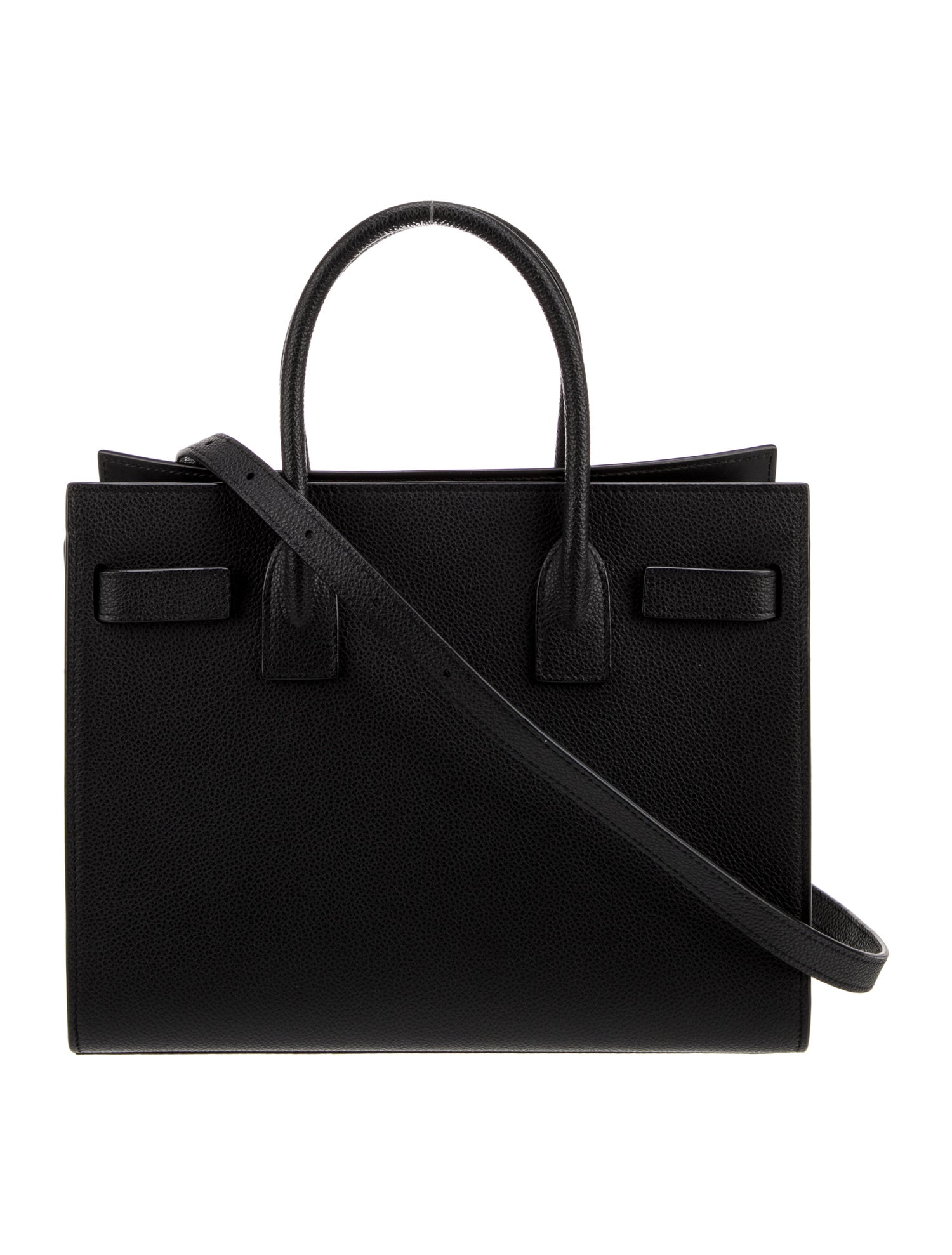 Saint Laurent Leather Sac De Jour Baby