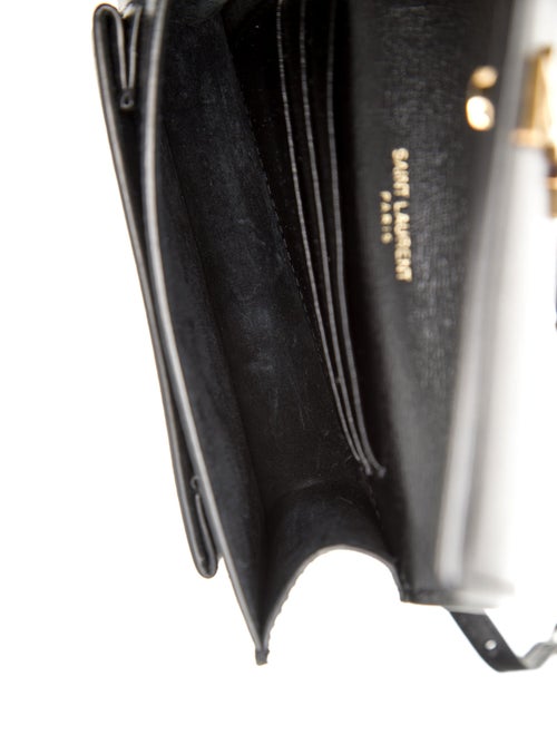 Saint Laurent Leather Cassandre Baby 2022