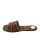 Saint Laurent Animal Print Slides