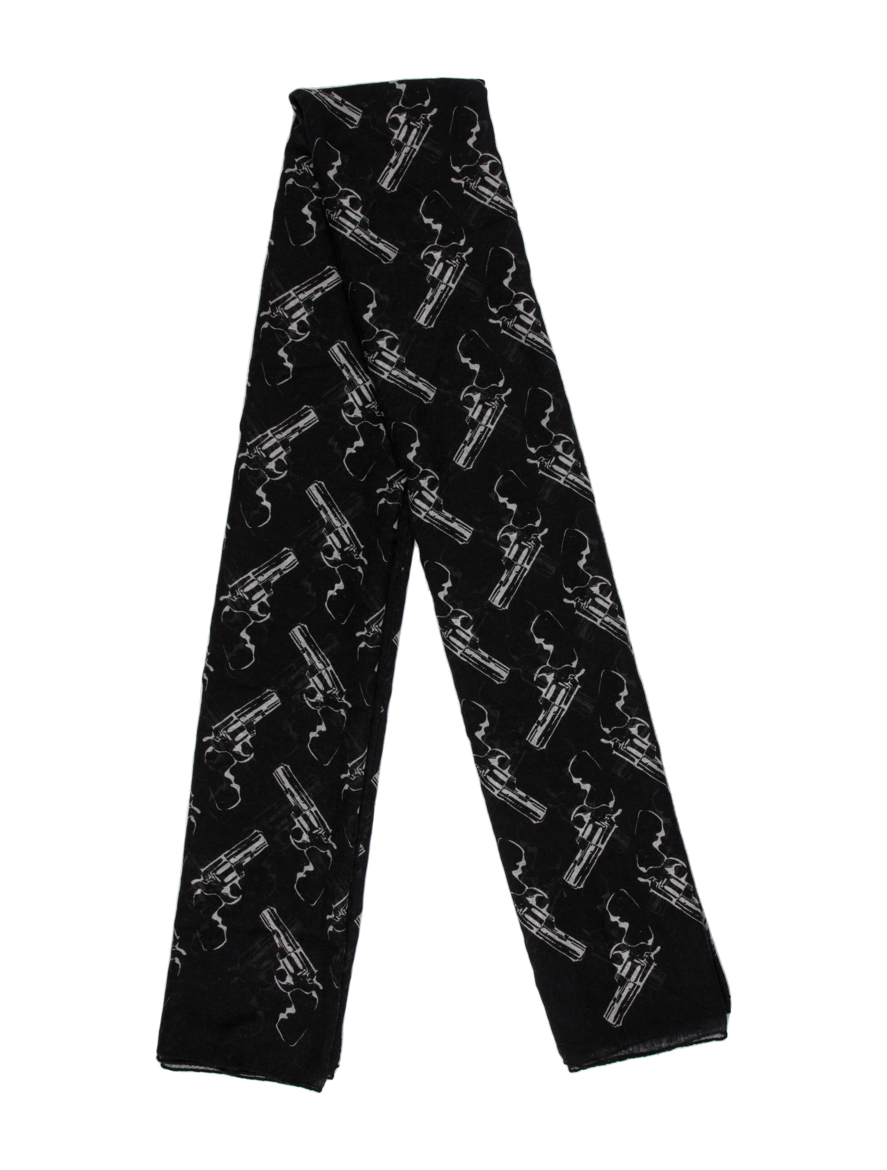Saint Laurent Cashmere Printed Shawl