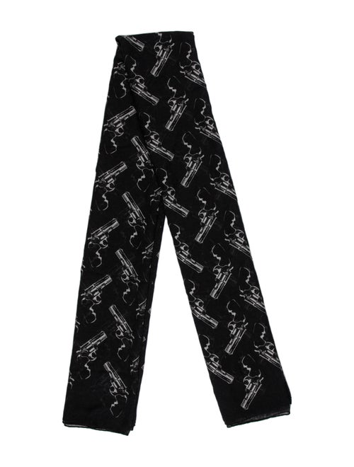 Saint Laurent Cashmere Printed Shawl
