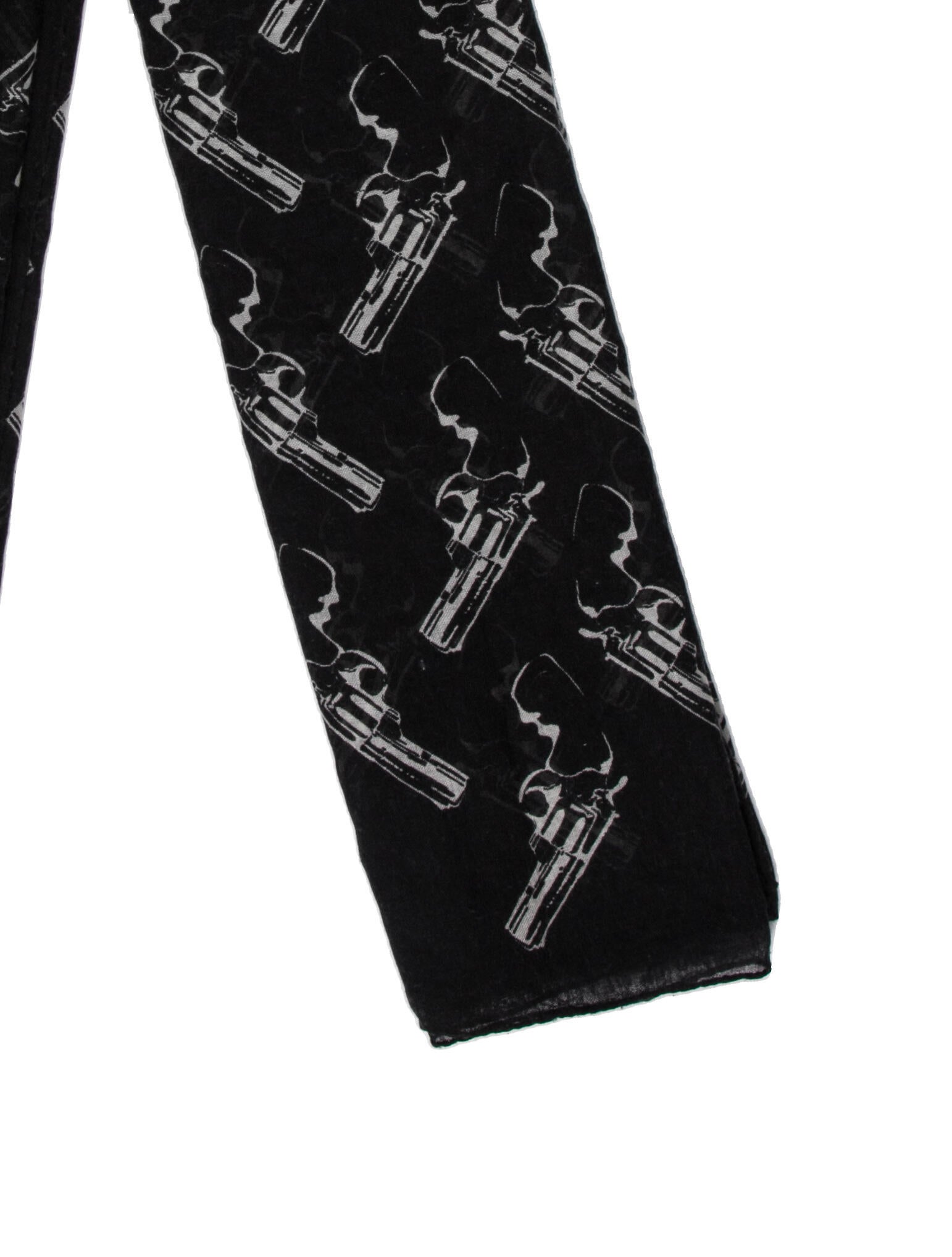 Saint Laurent Cashmere Printed Shawl