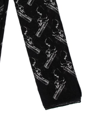 Saint Laurent Cashmere Printed Shawl