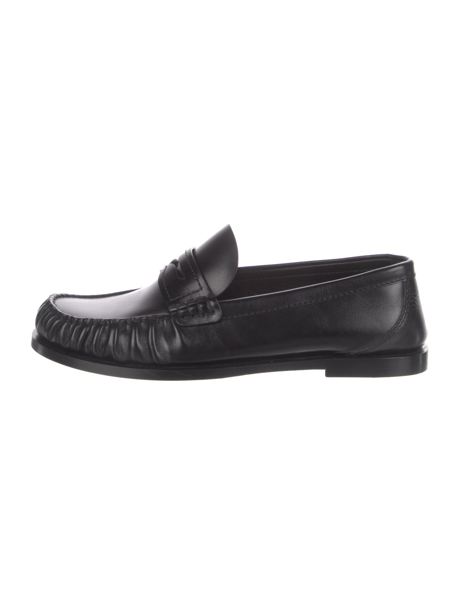Saint Laurent Leather Loafers