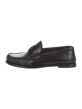 Saint Laurent Leather Loafers
