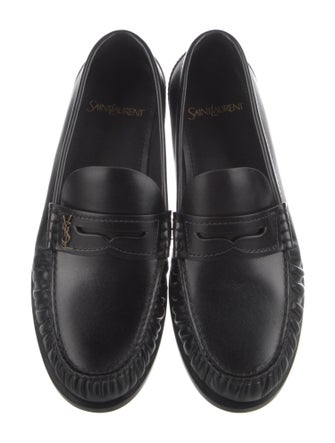 Saint Laurent Leather Loafers
