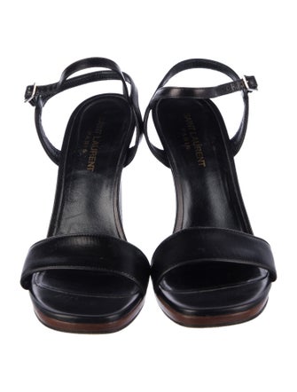 Saint Laurent Leather Sandals
