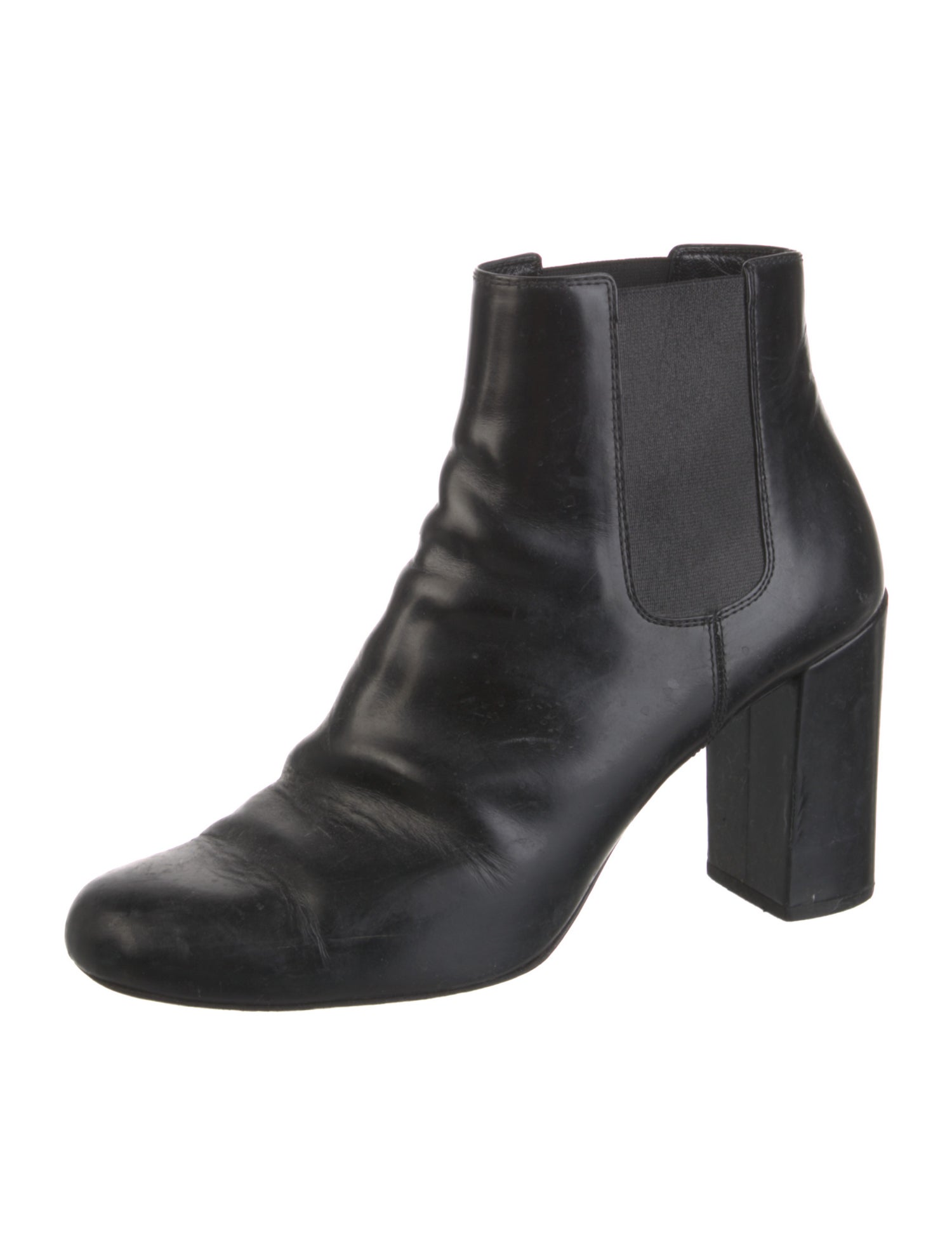 Saint Laurent Leather Chelsea Boots